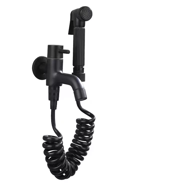 Black Toilet Companion Prentsa motako spray-pistola