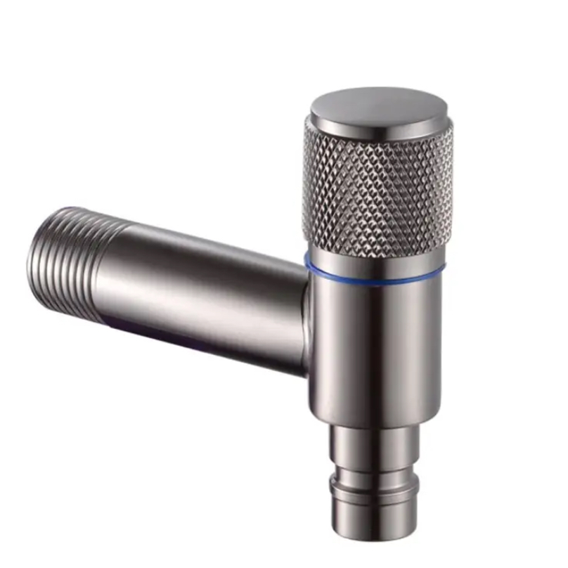 Knurled Knob hedatua Garbigailuaren ura gelditzeko balbula
